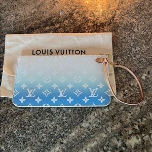 Louis Vuitton Monogram By The Pool Neverfull MM Pouchette